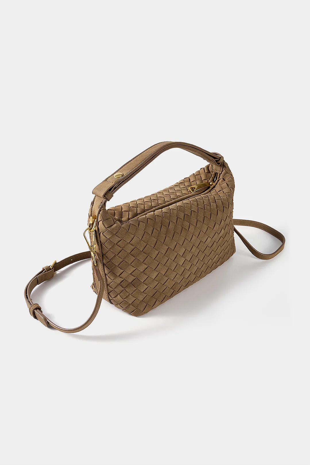 Woven Zipper Cross-Body Bag - Image 2