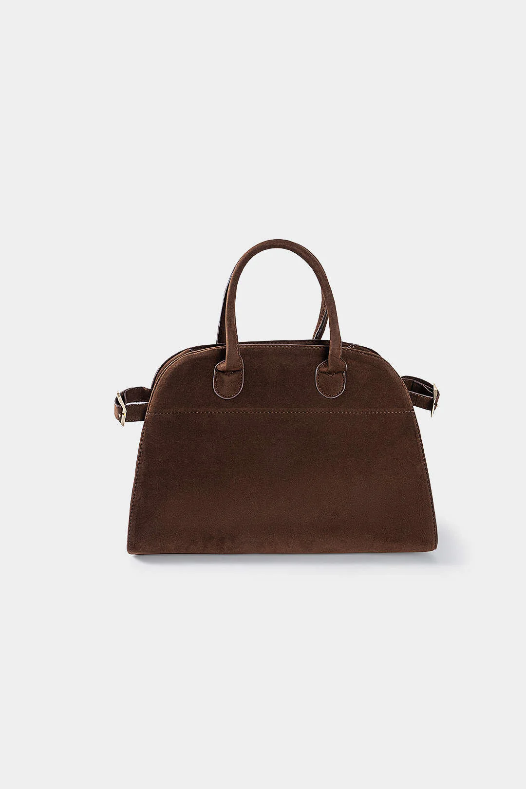 Faux Suede Tote Bag - Image 2