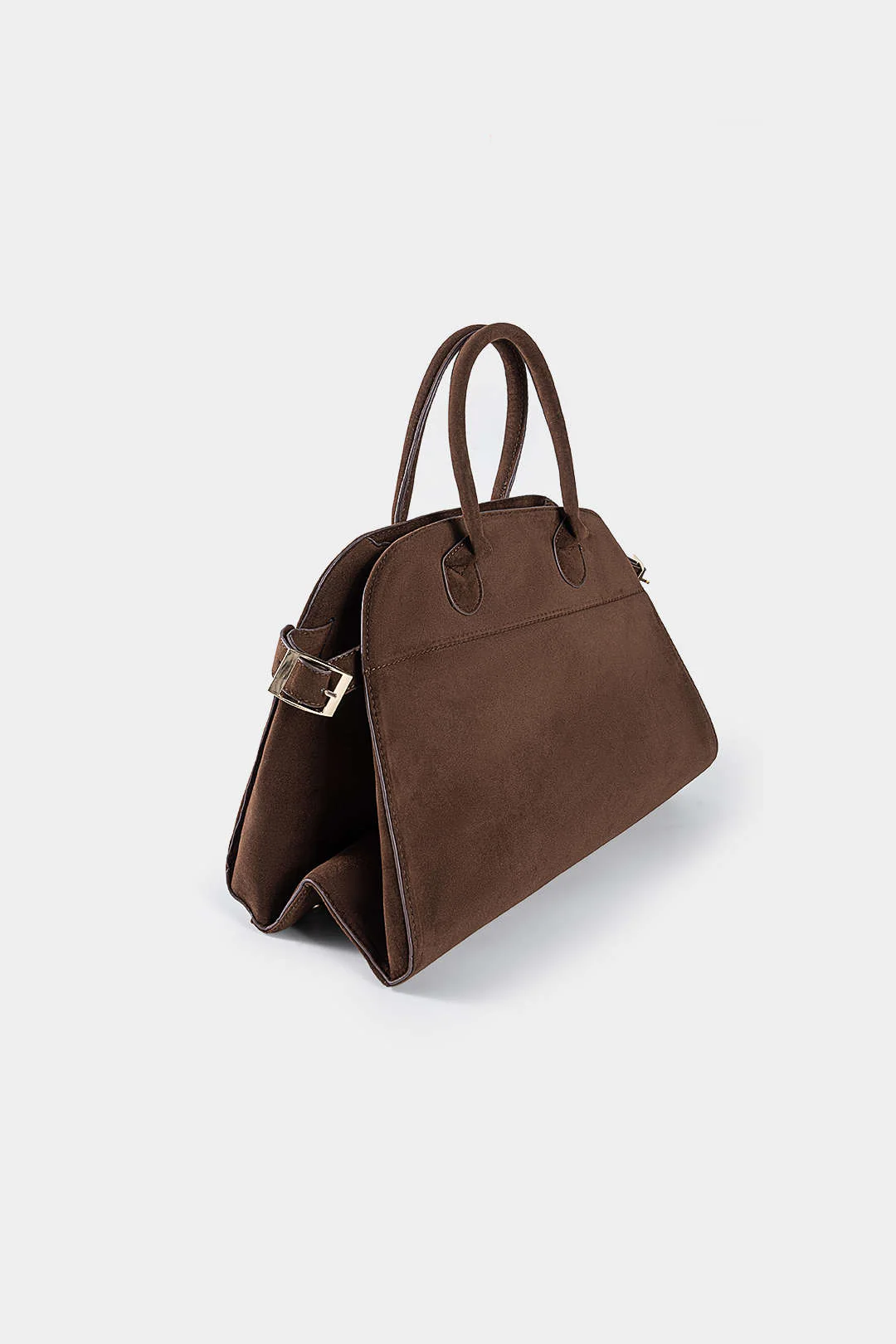 Faux Suede Tote Bag - Image 4