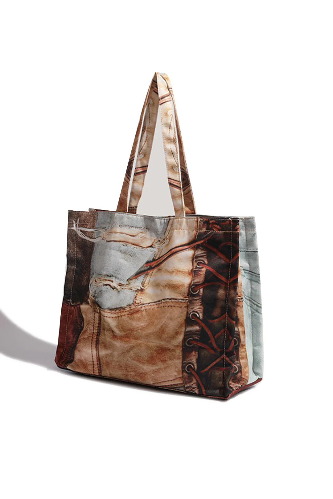 Abstract Print Tote Bag - Image 5