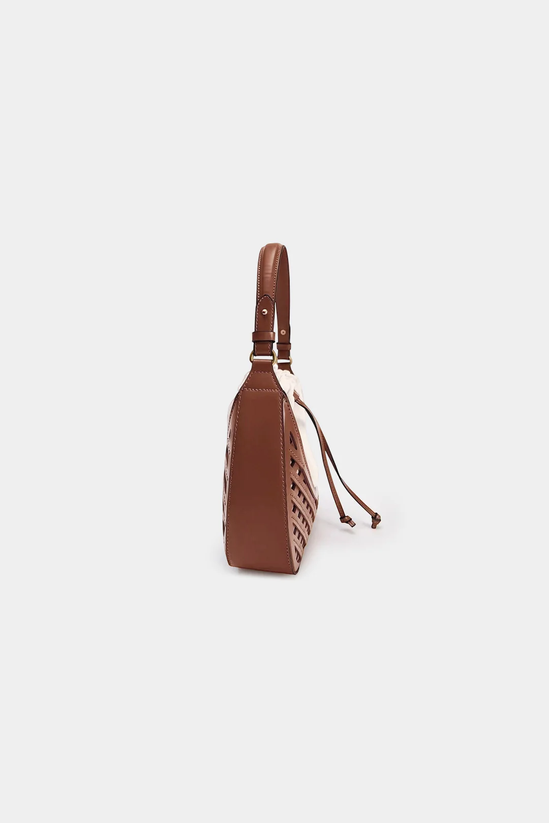 Woven Hollow Out Tote Bag - Image 3