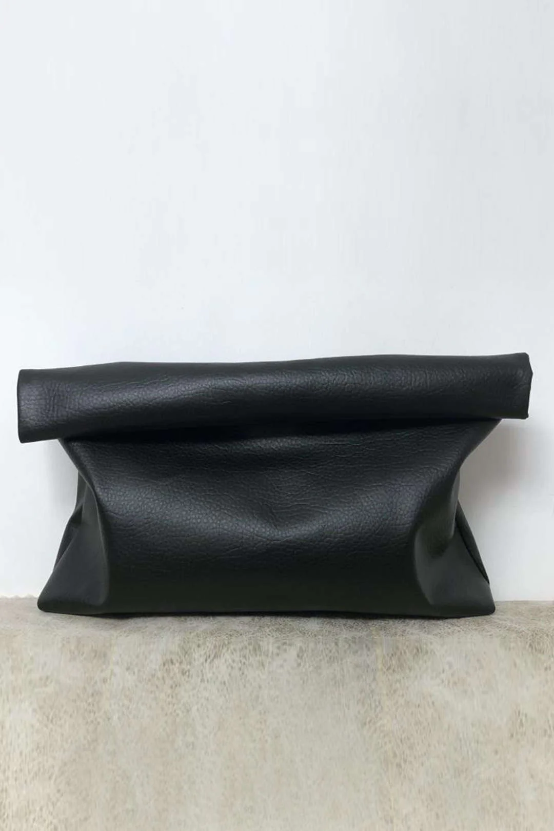 Faux Leather Clutch Bag - Image 3