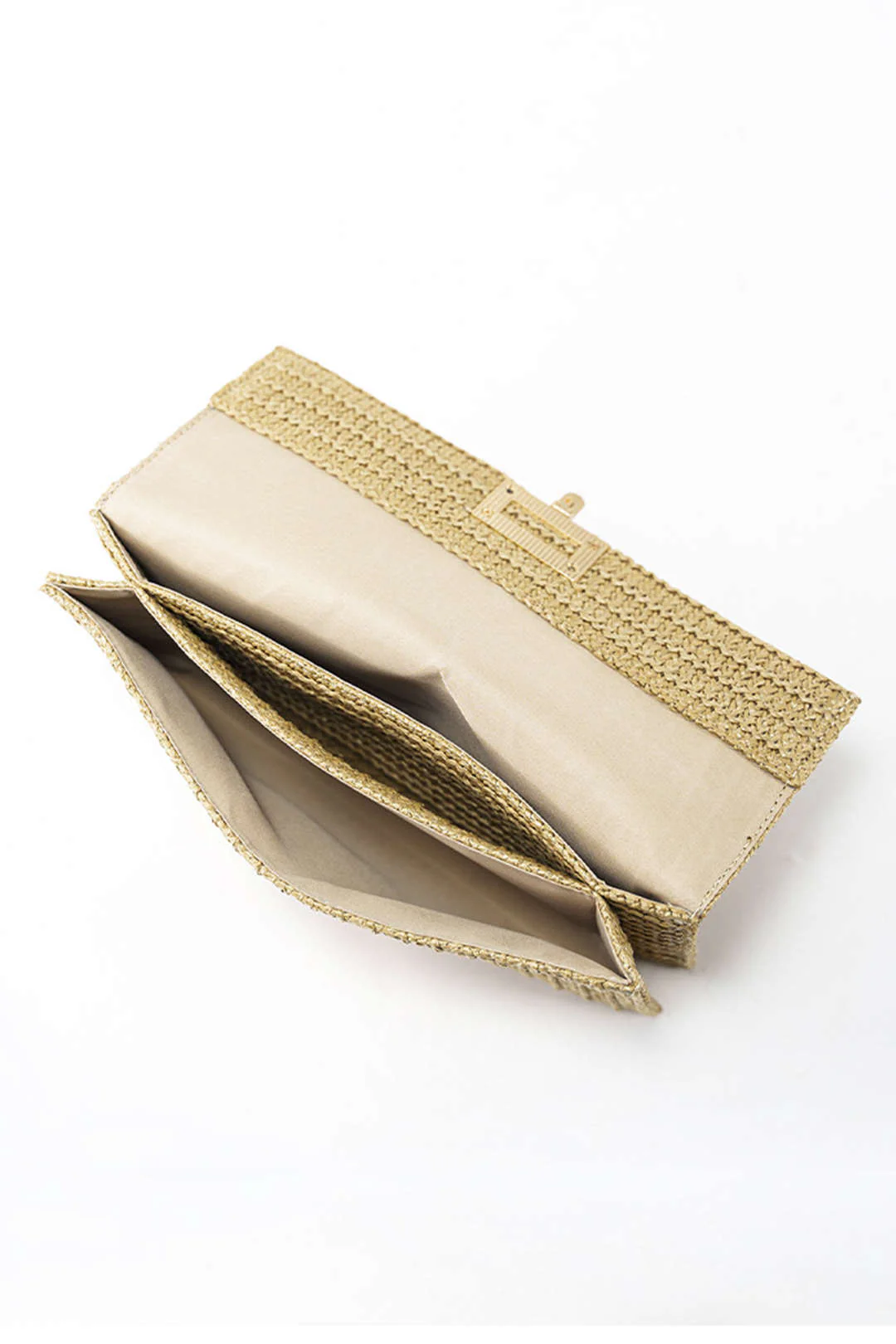 Straw Weave Clutch Bag - Image 5