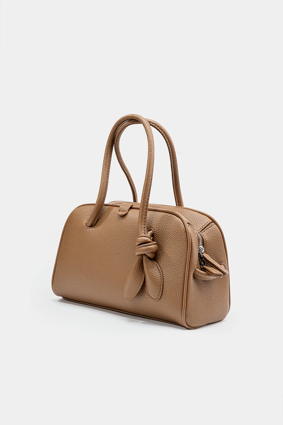 Leather Patchwork Handbag - Image 2
