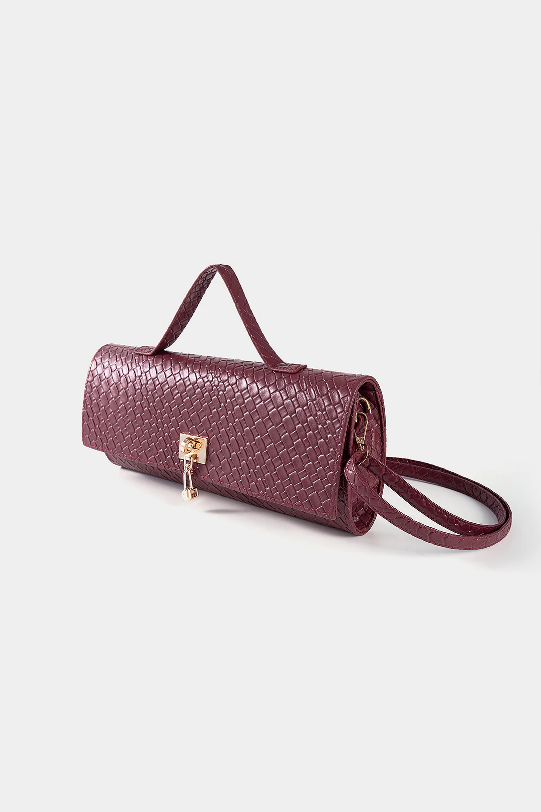 Woven Metal Clutch Bag - Image 2