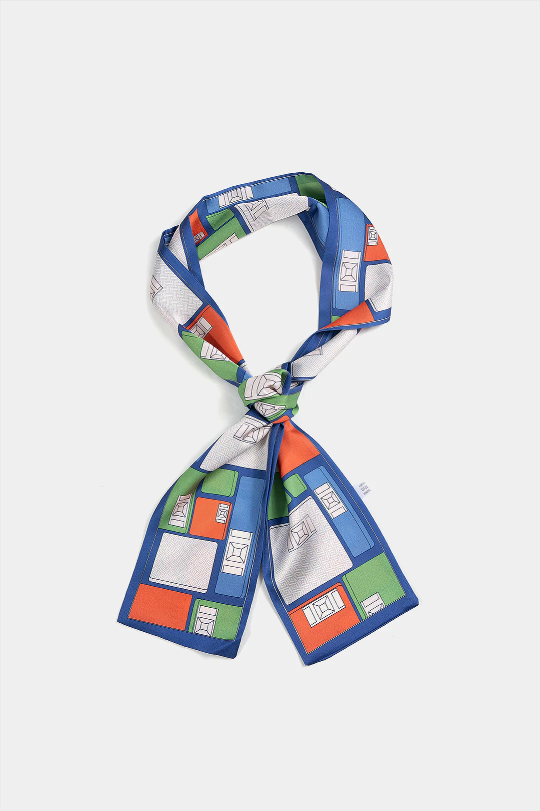 Geometric Print Scarf