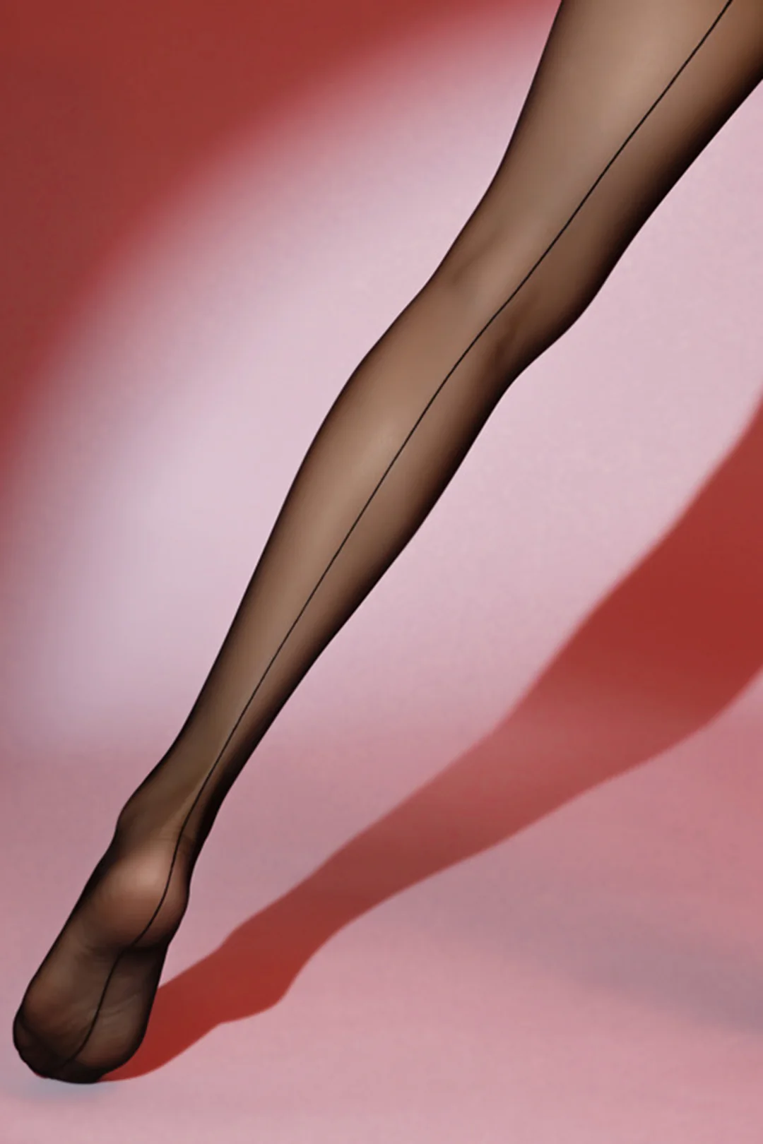 Shrimp Line Design Thin Tights - Image 2