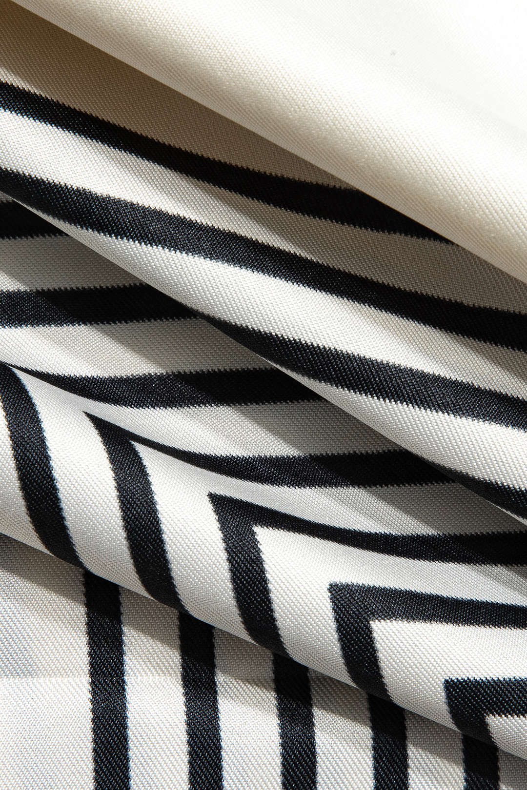 Striped Silk Scarf - Image 4