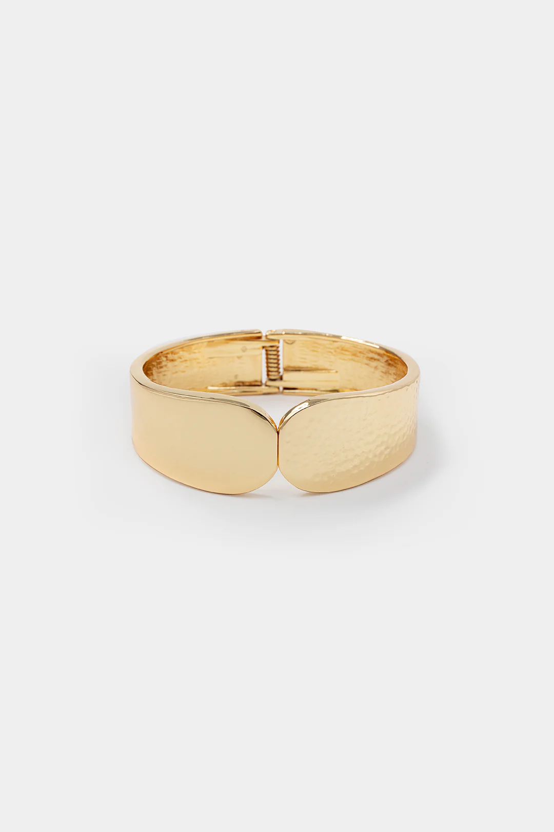 Metal Texture Open Bracelet - Image 2