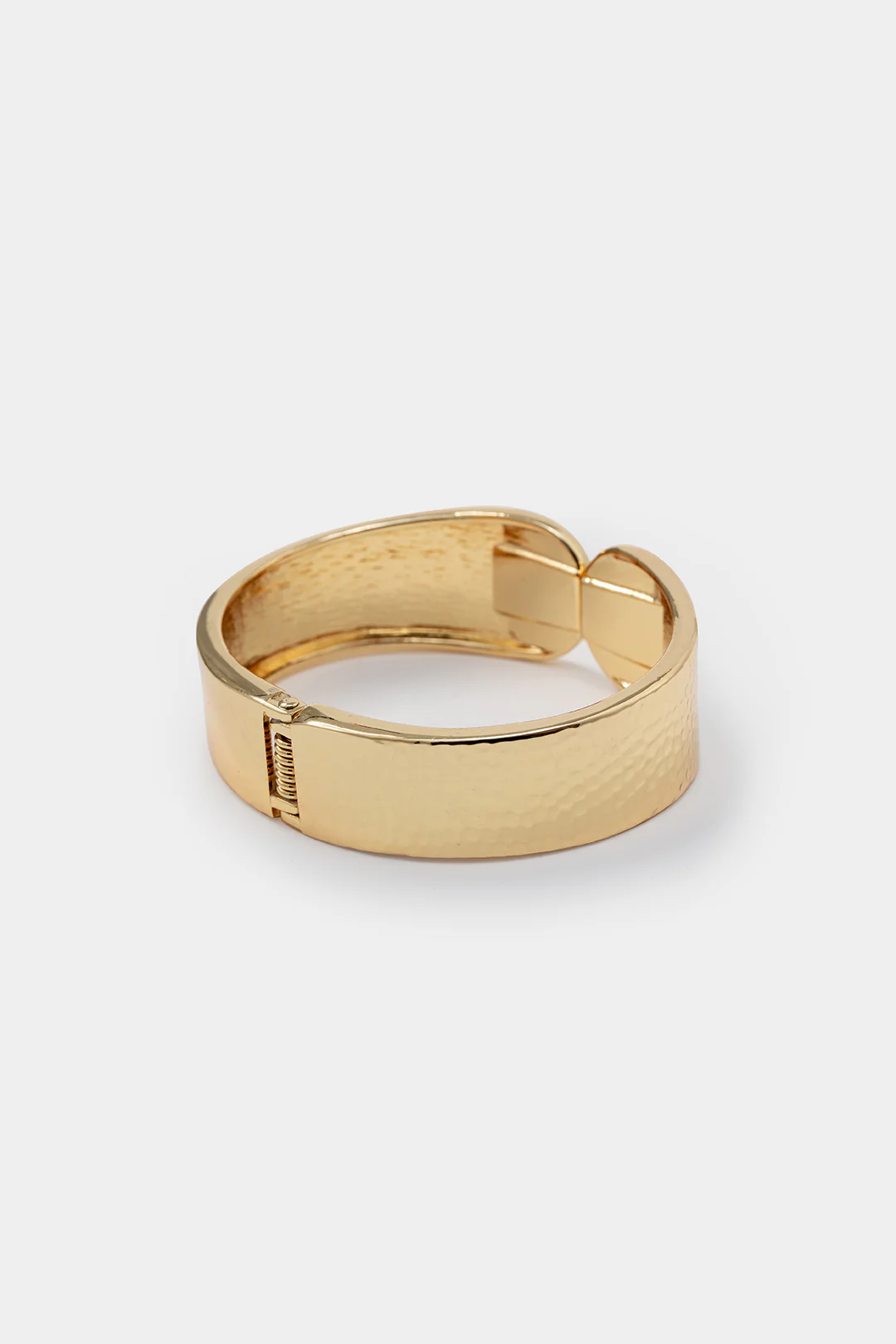 Metal Texture Open Bracelet - Image 3