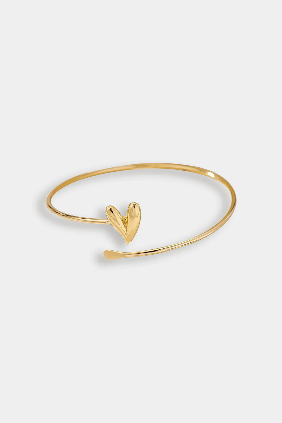 Metal Heart Line Bracelet - Image 2