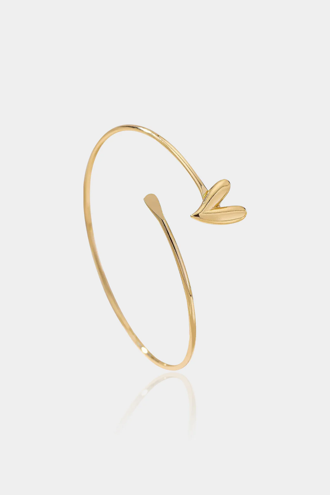 Metal Heart Line Bracelet - Image 3