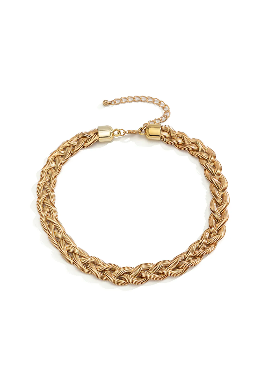 Chain Braided Necklace - Image 2