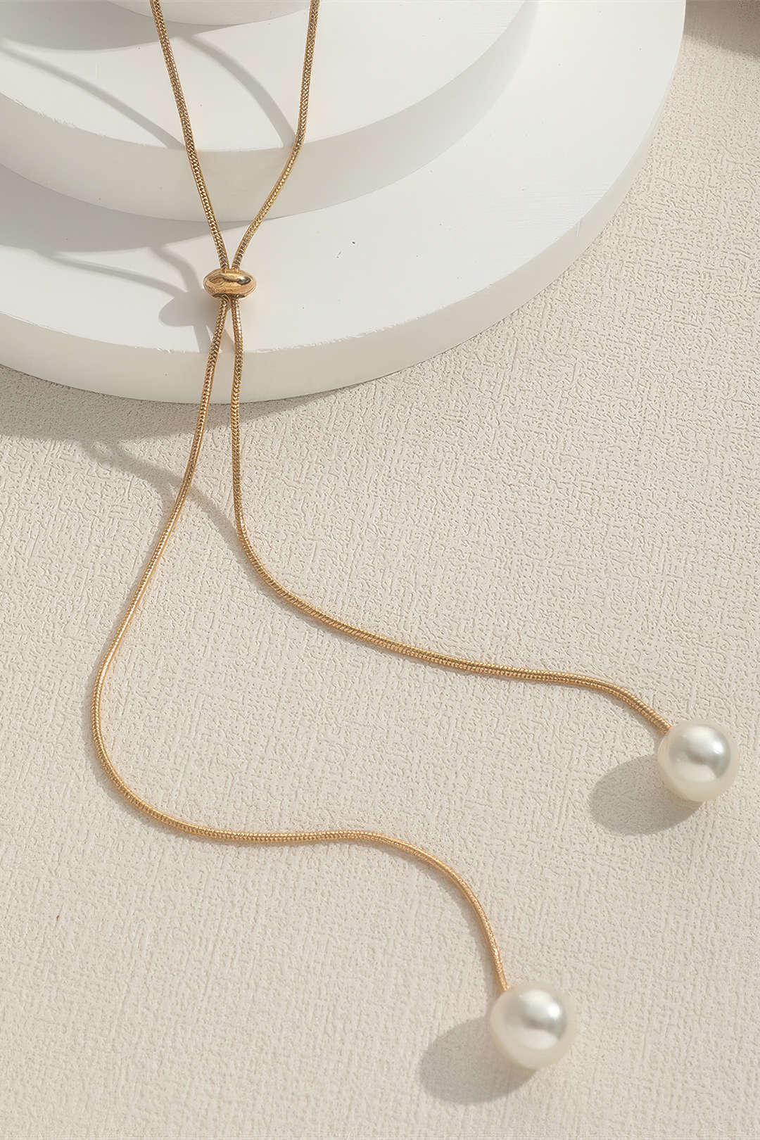 Pearl Adjustable Necklace - Image 3