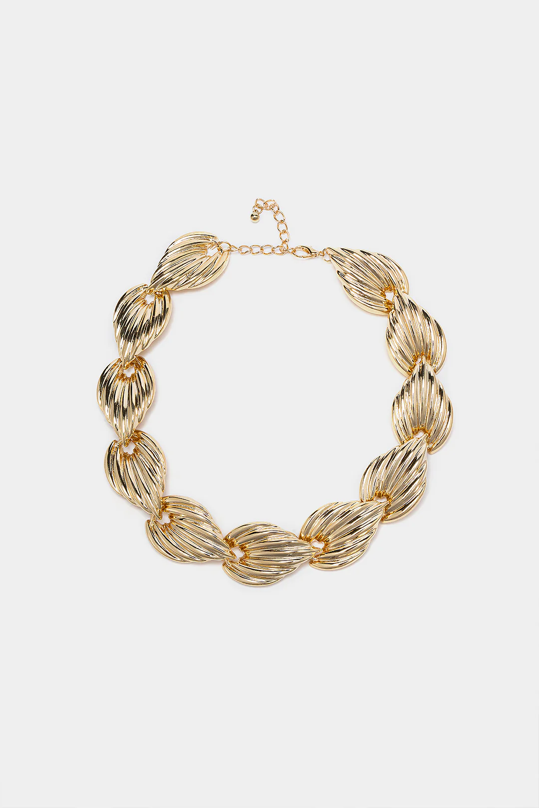 Geometric Irregular Splicing Necklace