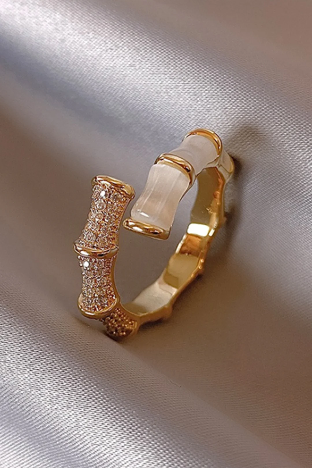 Bamboo Joint Design Ring - Image 2
