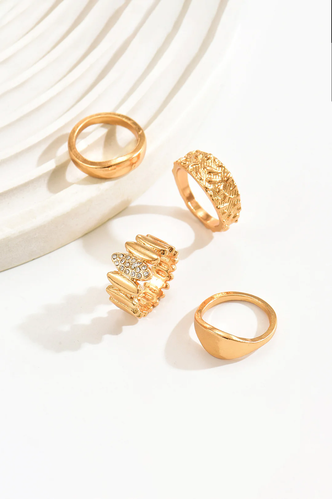 Metal Irregular Rings - Image 2