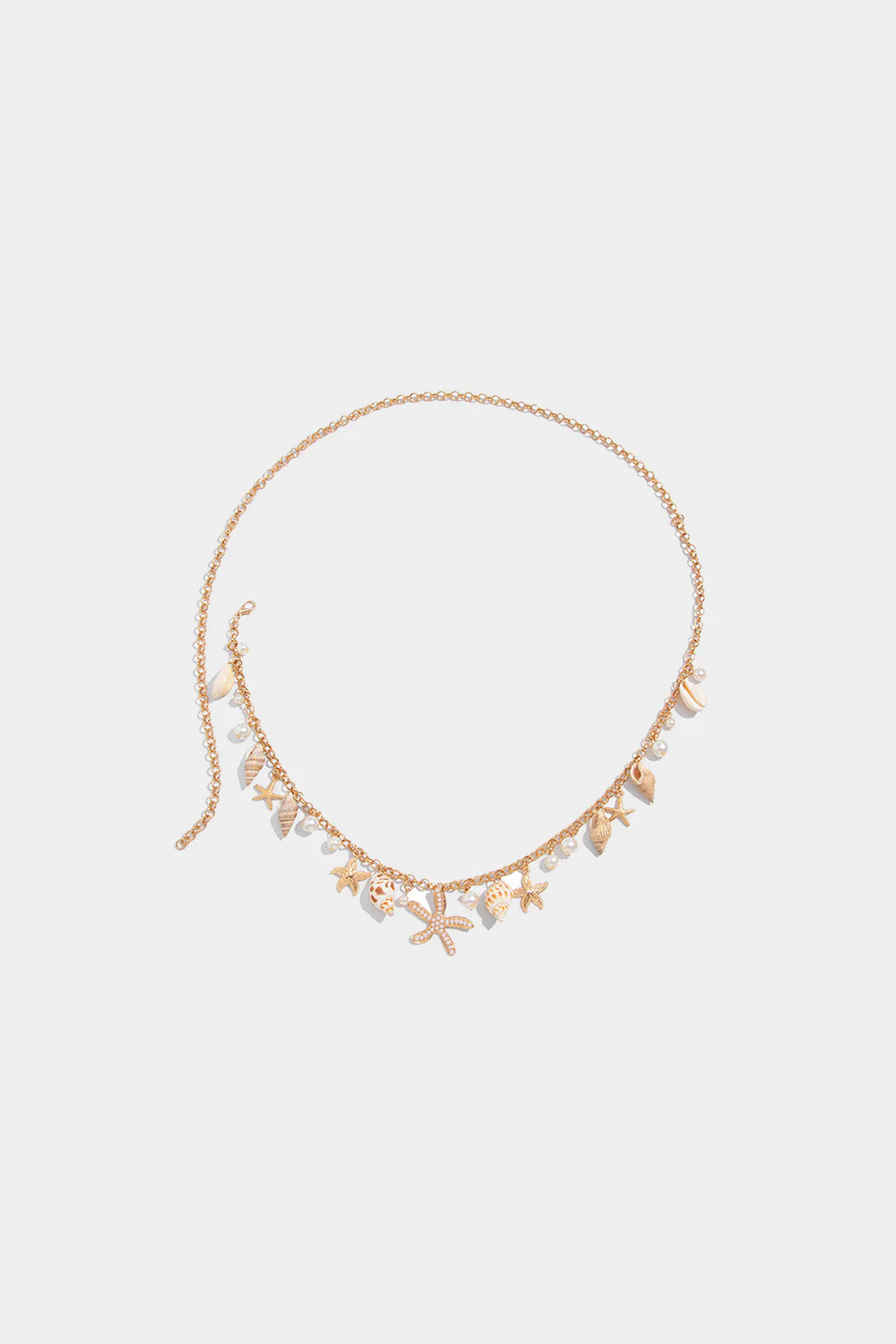 Pearl Starfish Shell Waist Chain - Image 3