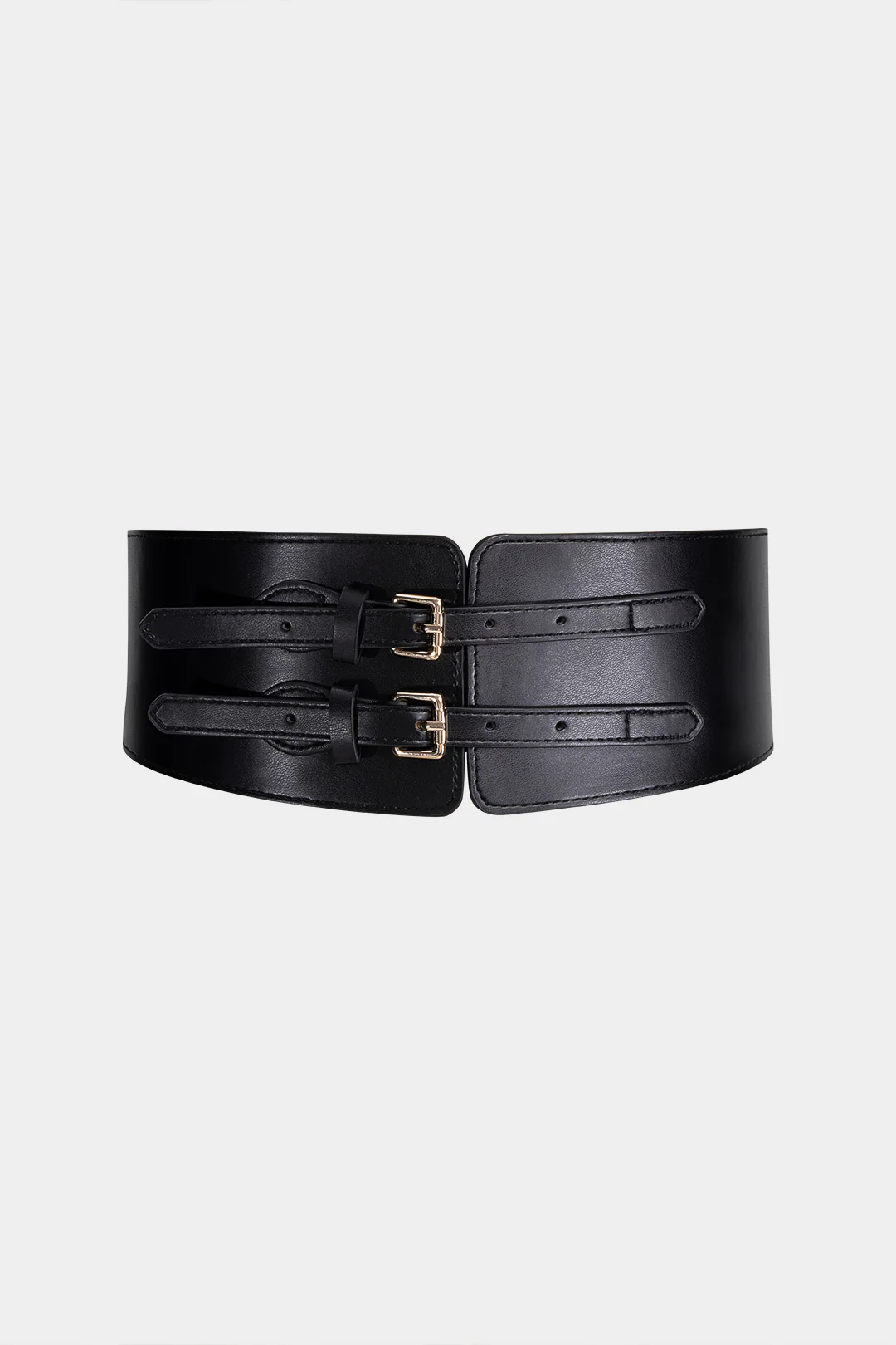 Leather Wide Corset Belt