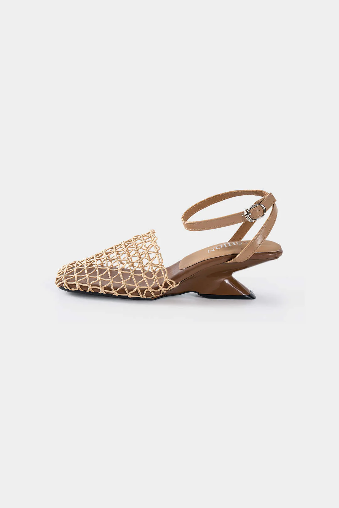 Hollow Out Faux Leather Sandals - Image 5