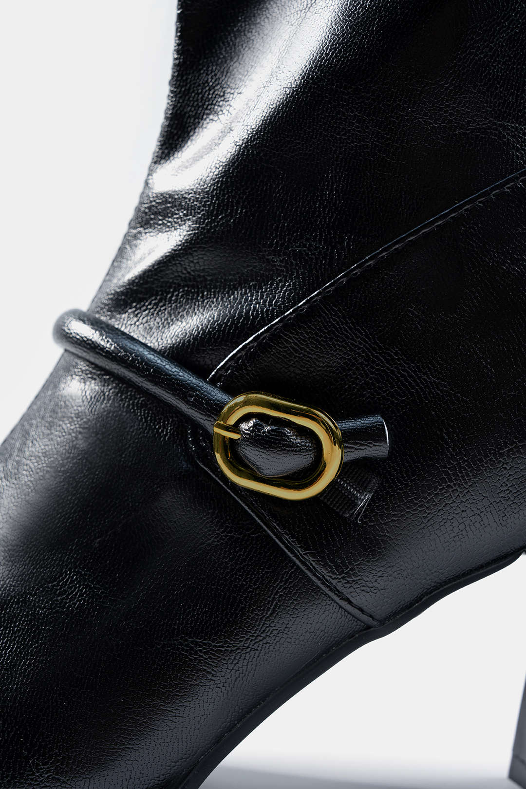 Square Toe Zipper Ankle Boots - Image 4