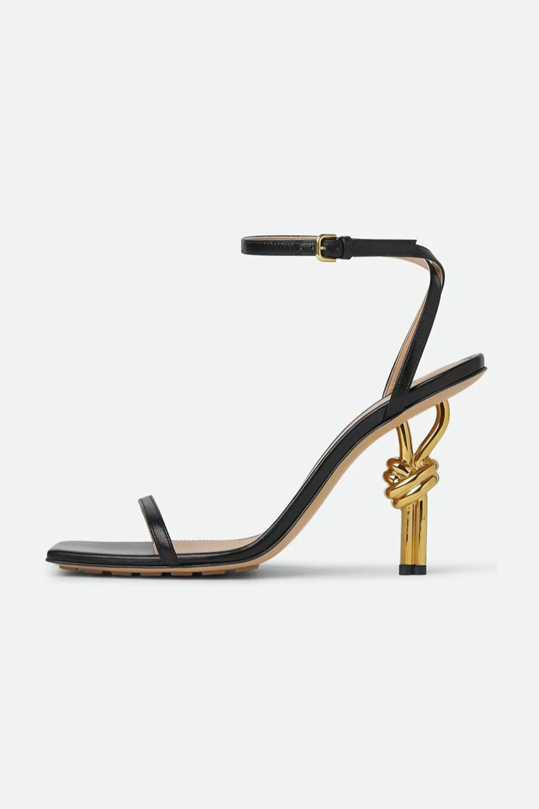 Metallic Almond Toe Heels - Image 3