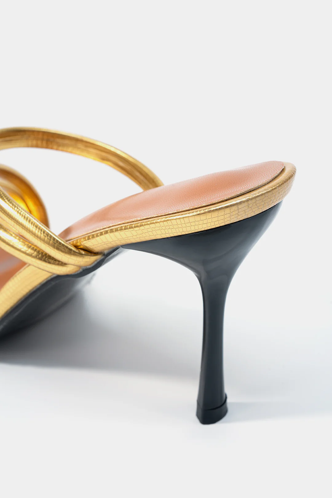 Strappy Square Toe Heels - Image 4