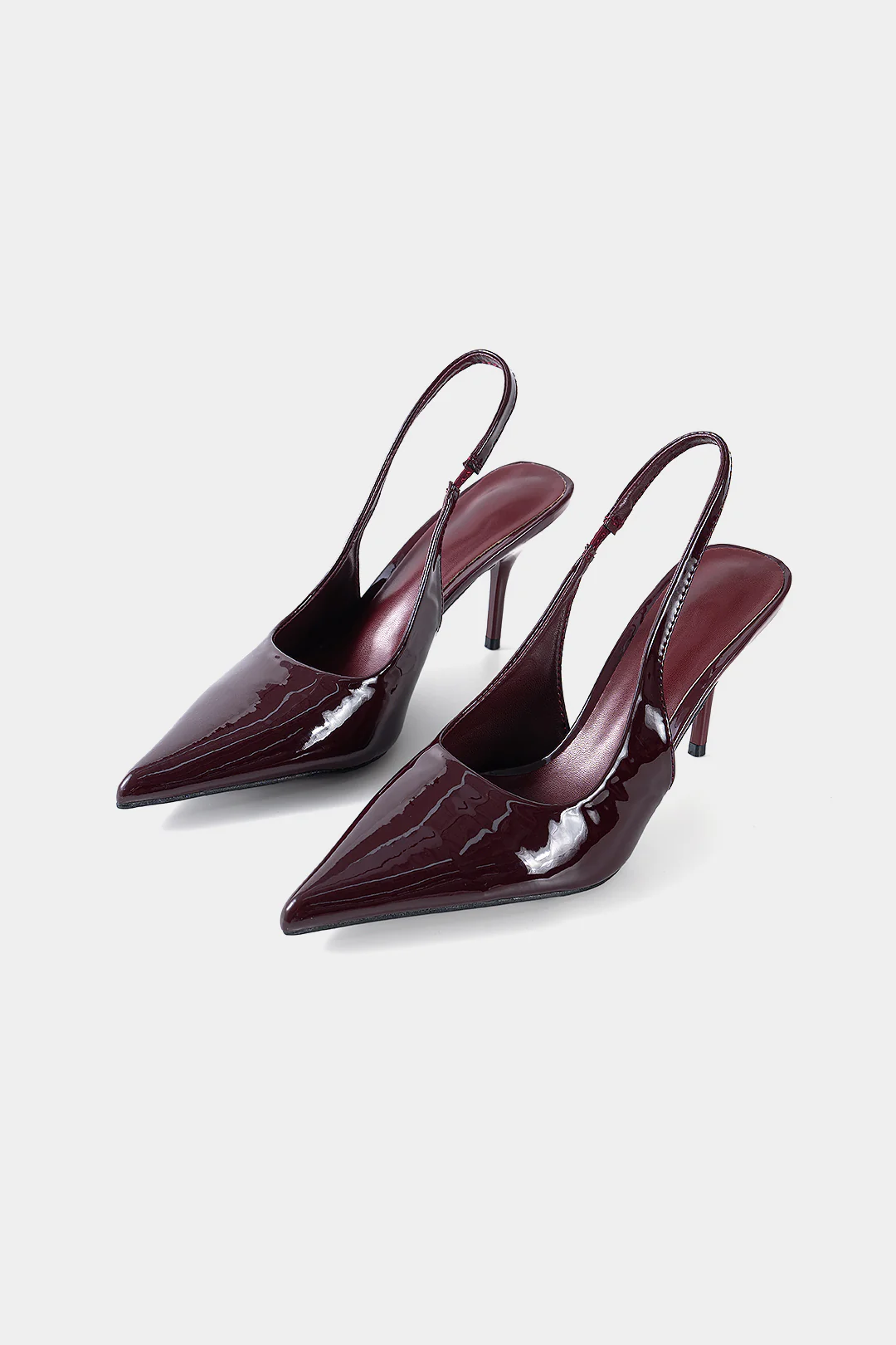 Leather Pointed Heels