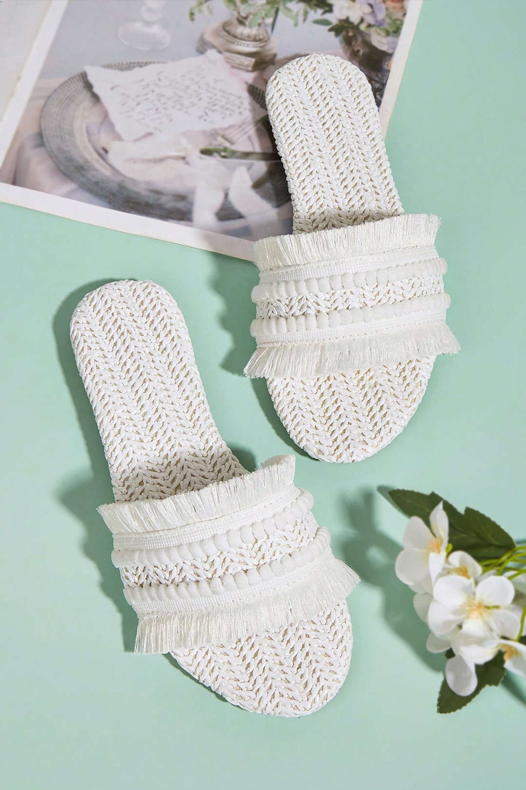 Fringe Slippers - Image 4