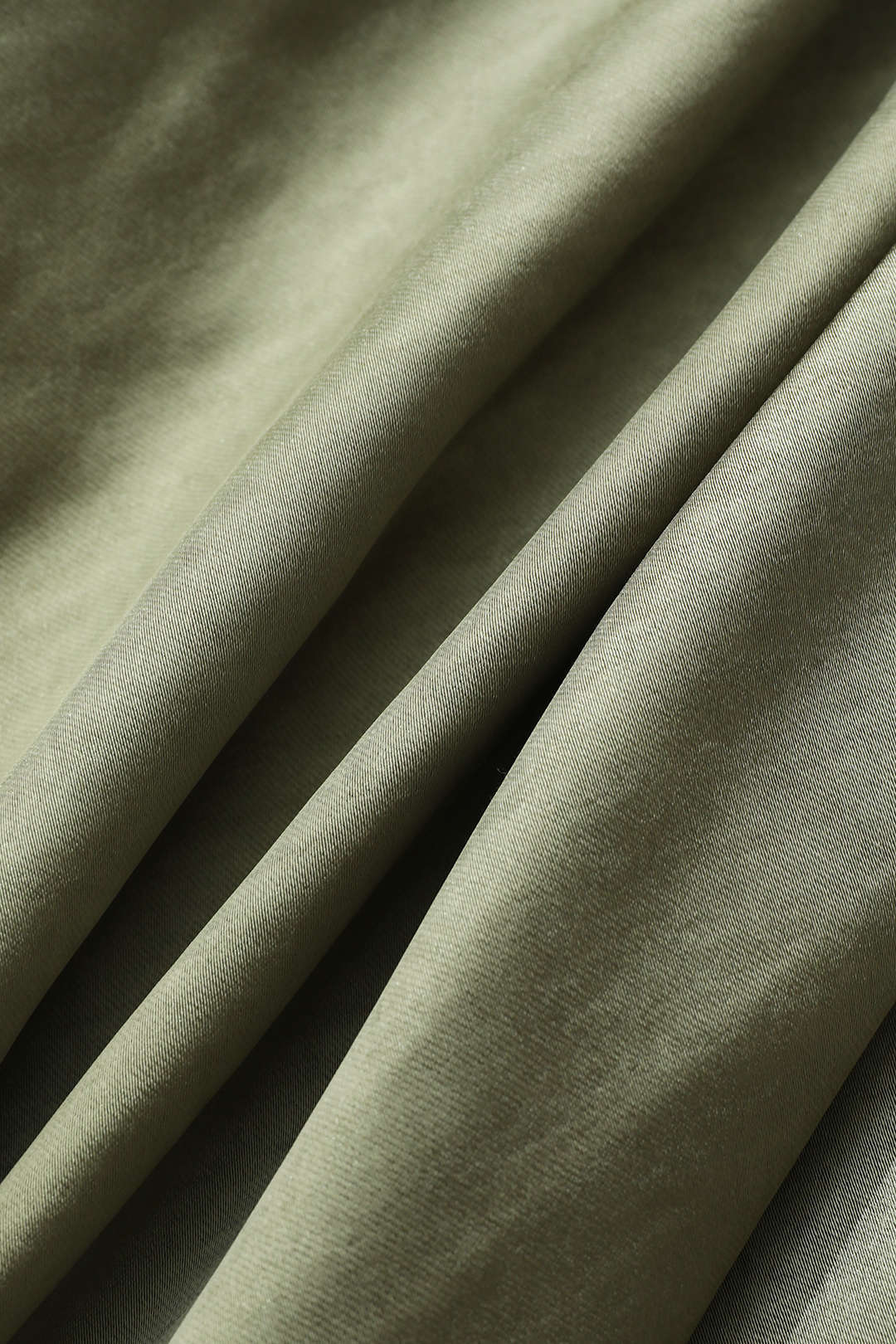 Asymmetric Hem Split Button Decor Skirt - Image 3