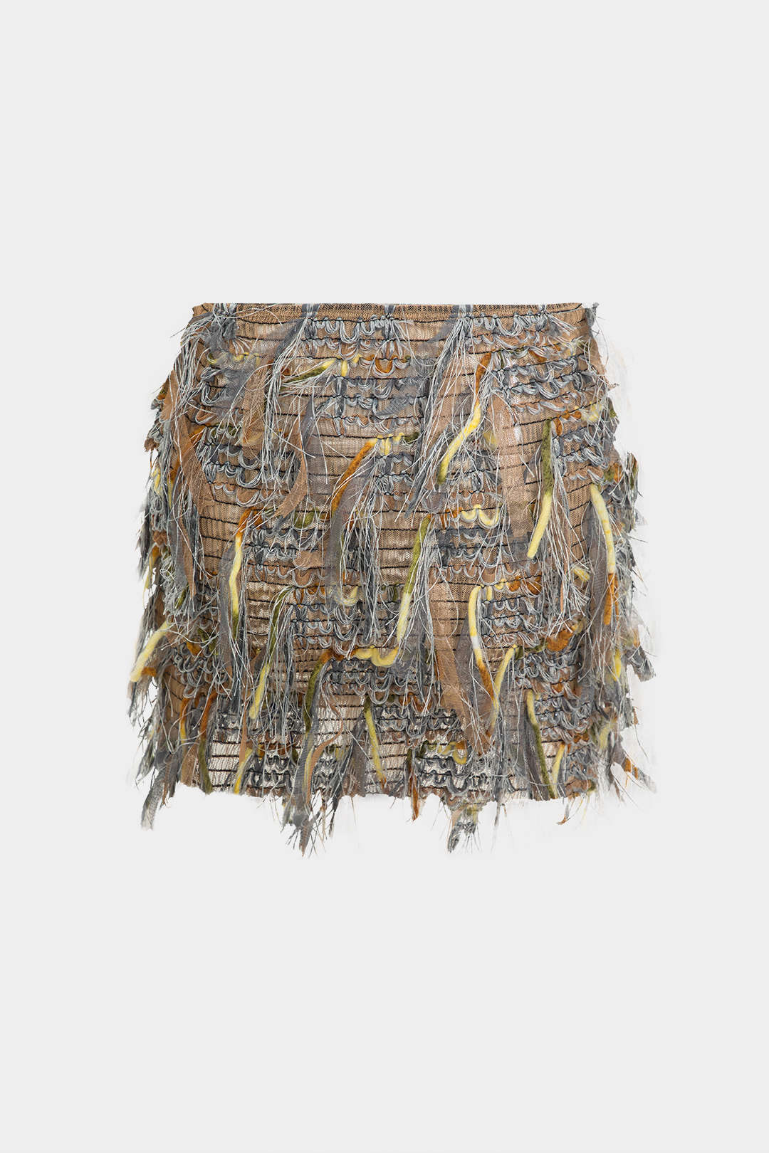 Fringe Mini Skirt - Image 8