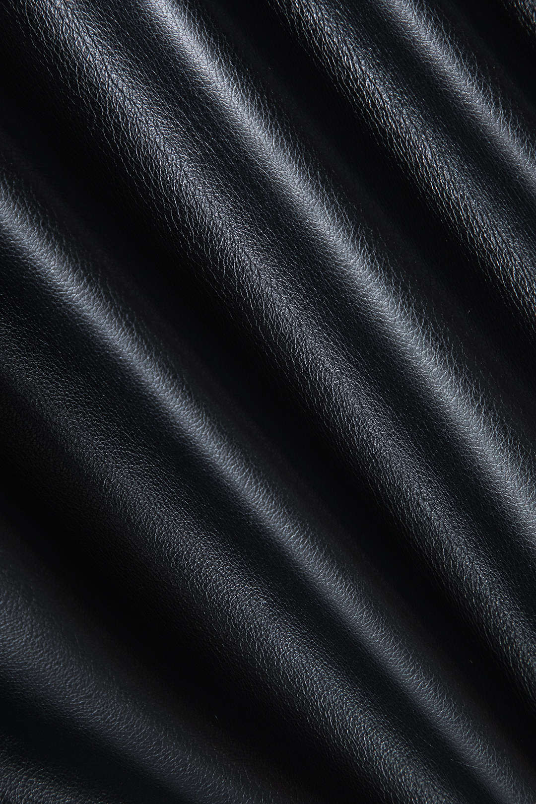 Faux Leather Ruffle Mini Skirt - Image 4