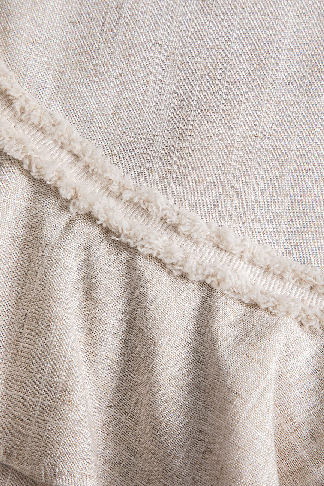 Linen Ruffle Skirt - Image 3