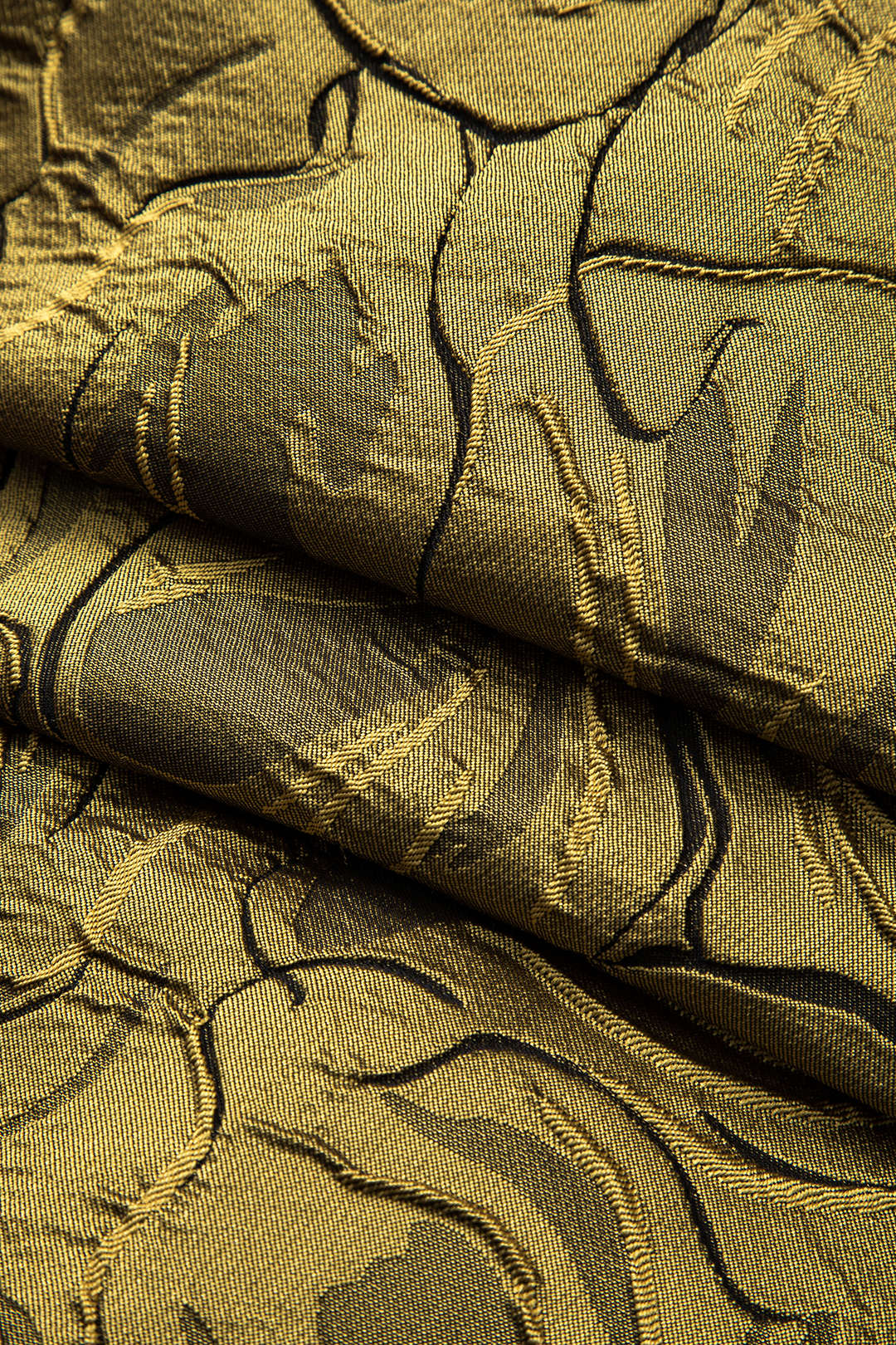Jacquard Metallic Puff Zipper Skirt - Image 5