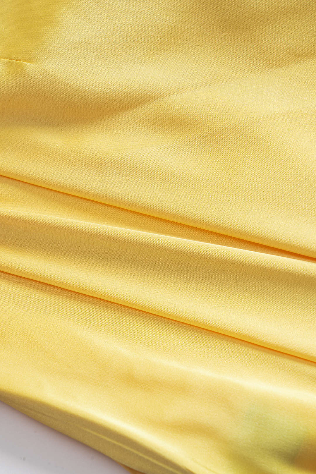 Ombre Print Satin Ruched Tie Front Zipper Skirt - Image 10