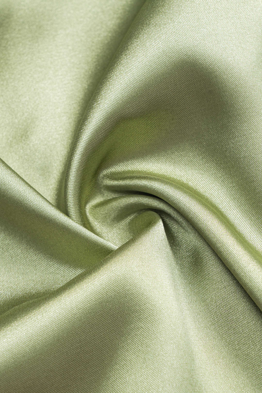 Solid Satin Zipper Skirt - Image 3