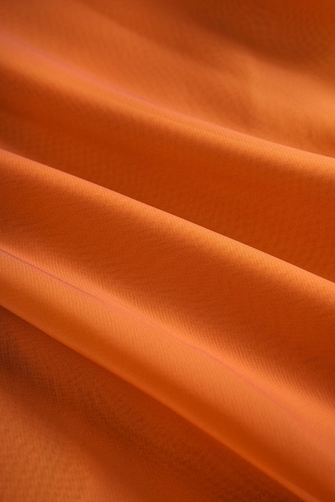 Ombre Print Chiffon Ruched Skirt - Image 3