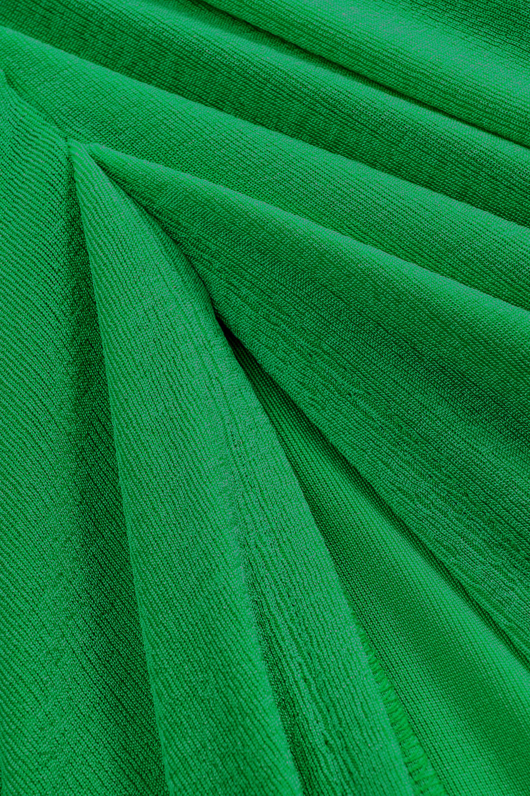 Plus Size Ruched Slit Skirt - Image 3