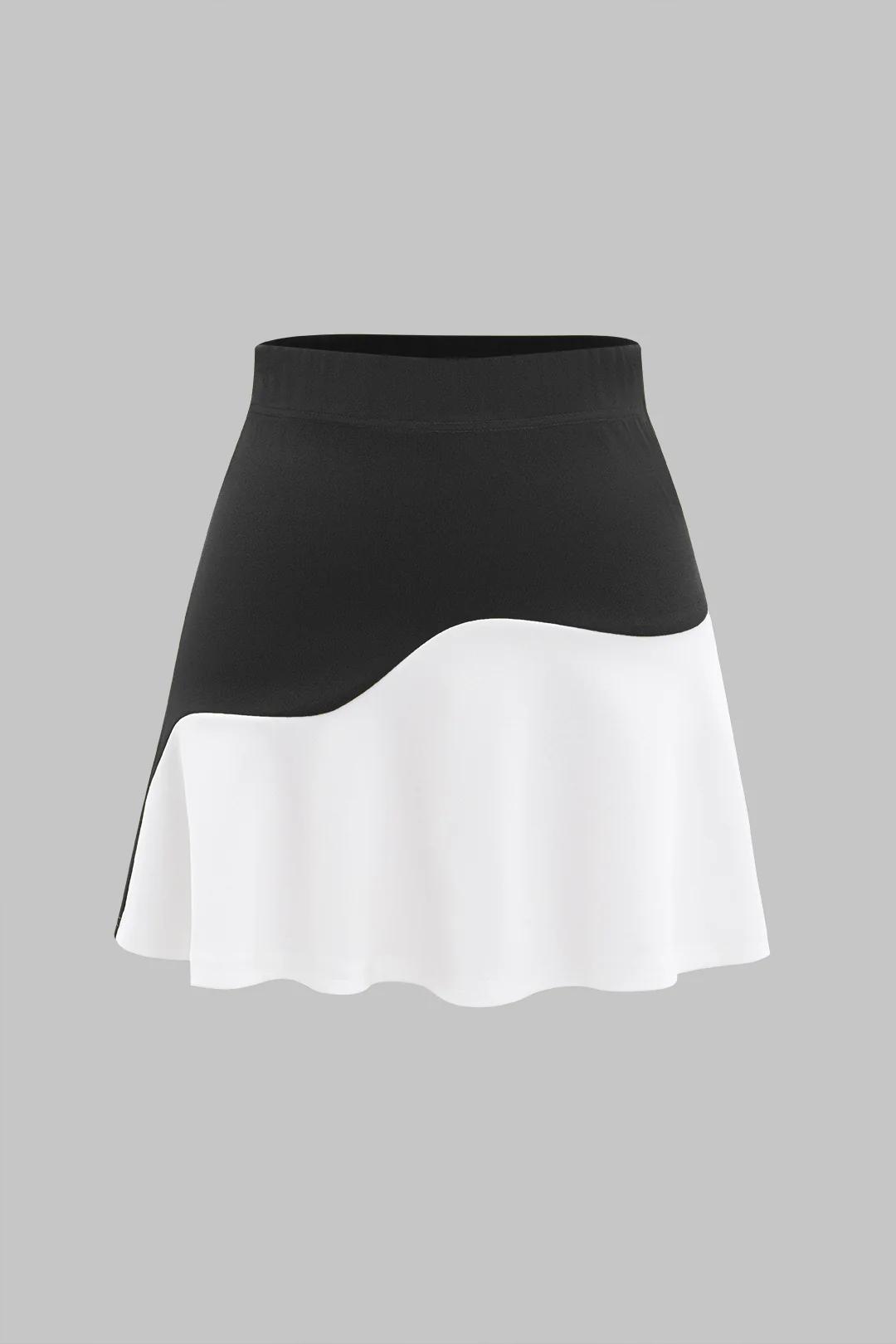 Asymmetrical Patchwork Skirt - Image 5