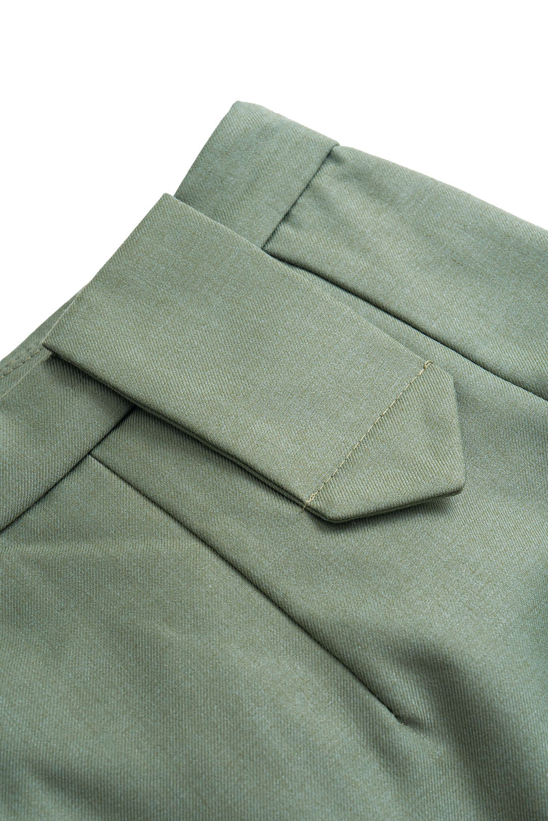 Pleated Asymmetrical Midi Skirt - Image 3