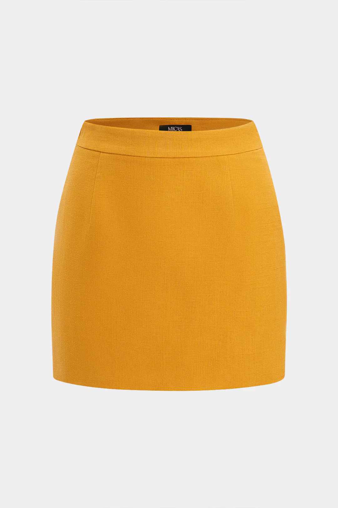 Linen High Waist Skirt - Image 5