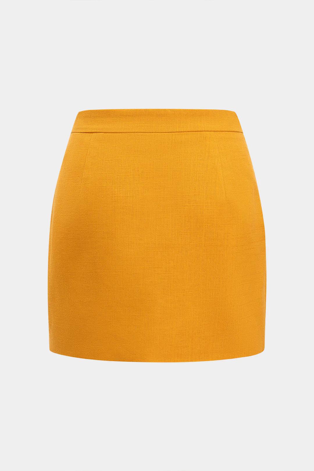 Linen High Waist Skirt - Image 6