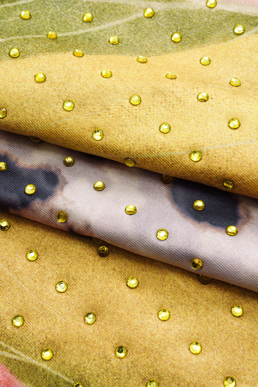 Leopard Pattern Rivet Skirt - Image 3
