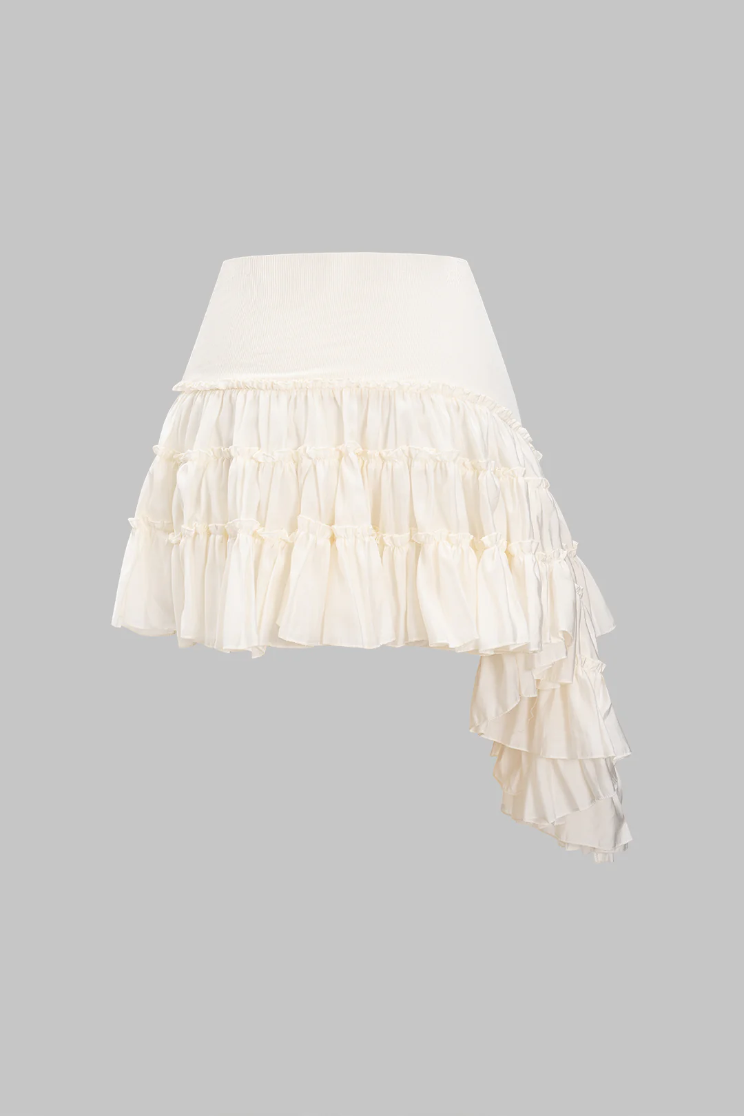 Ruffle Patchwork Skirt - Image 2