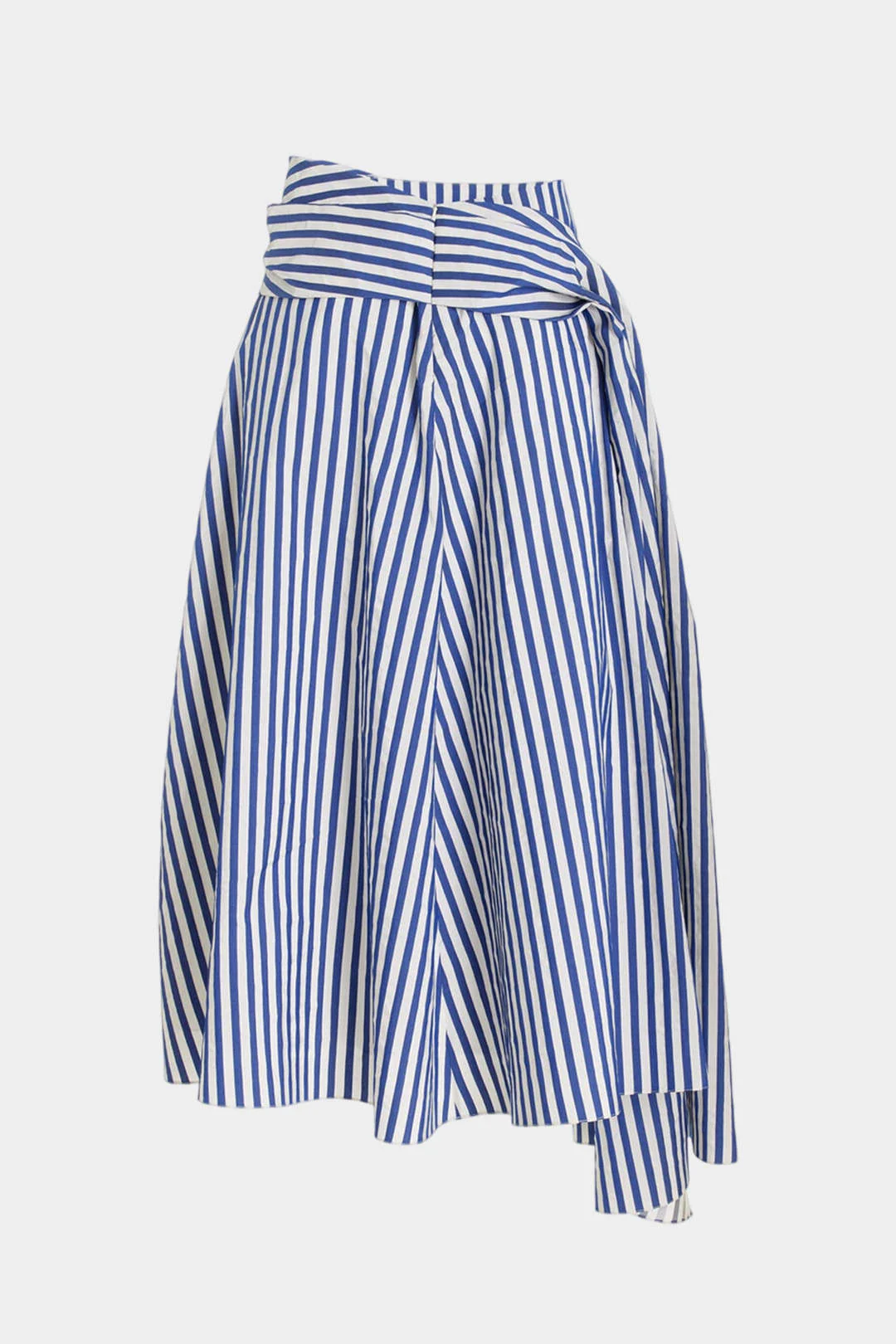 Contrast Stripe Tie Skirt - Image 2