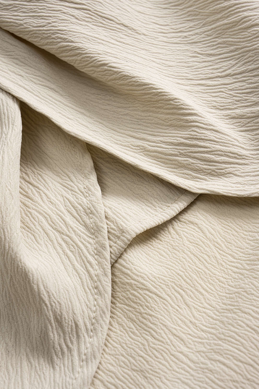 Ruched Twist Knot Zipper Skirt - Image 5