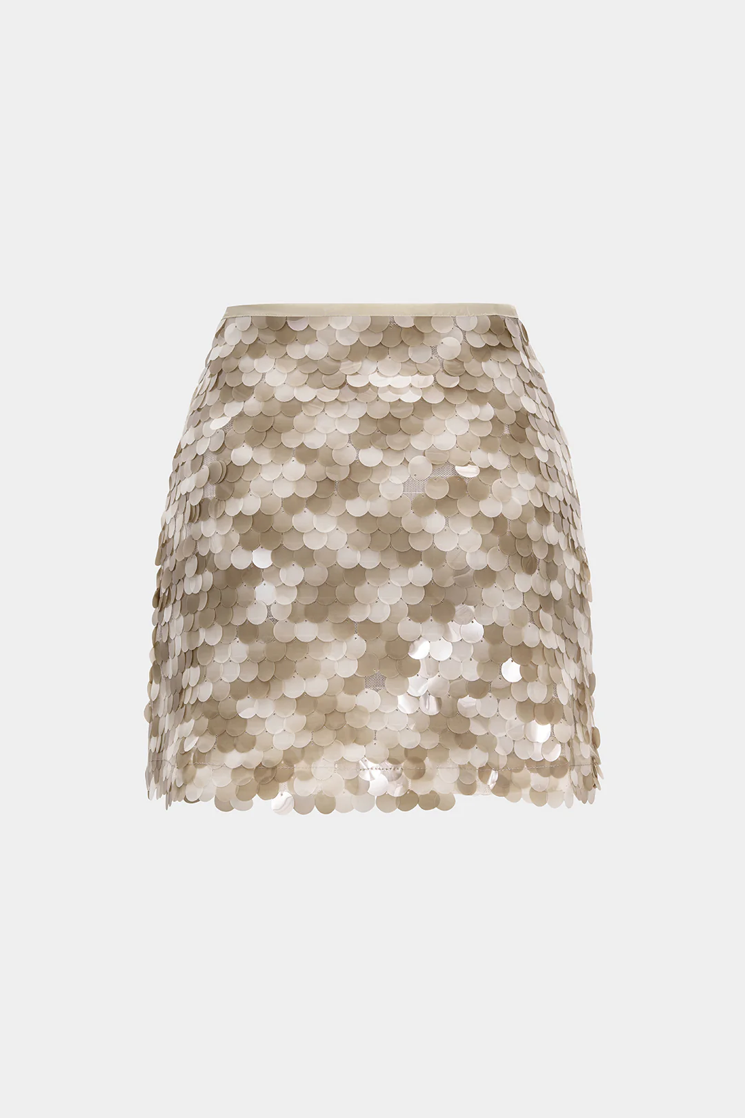 Colorblock Sequin Mini Skirt - Image 2