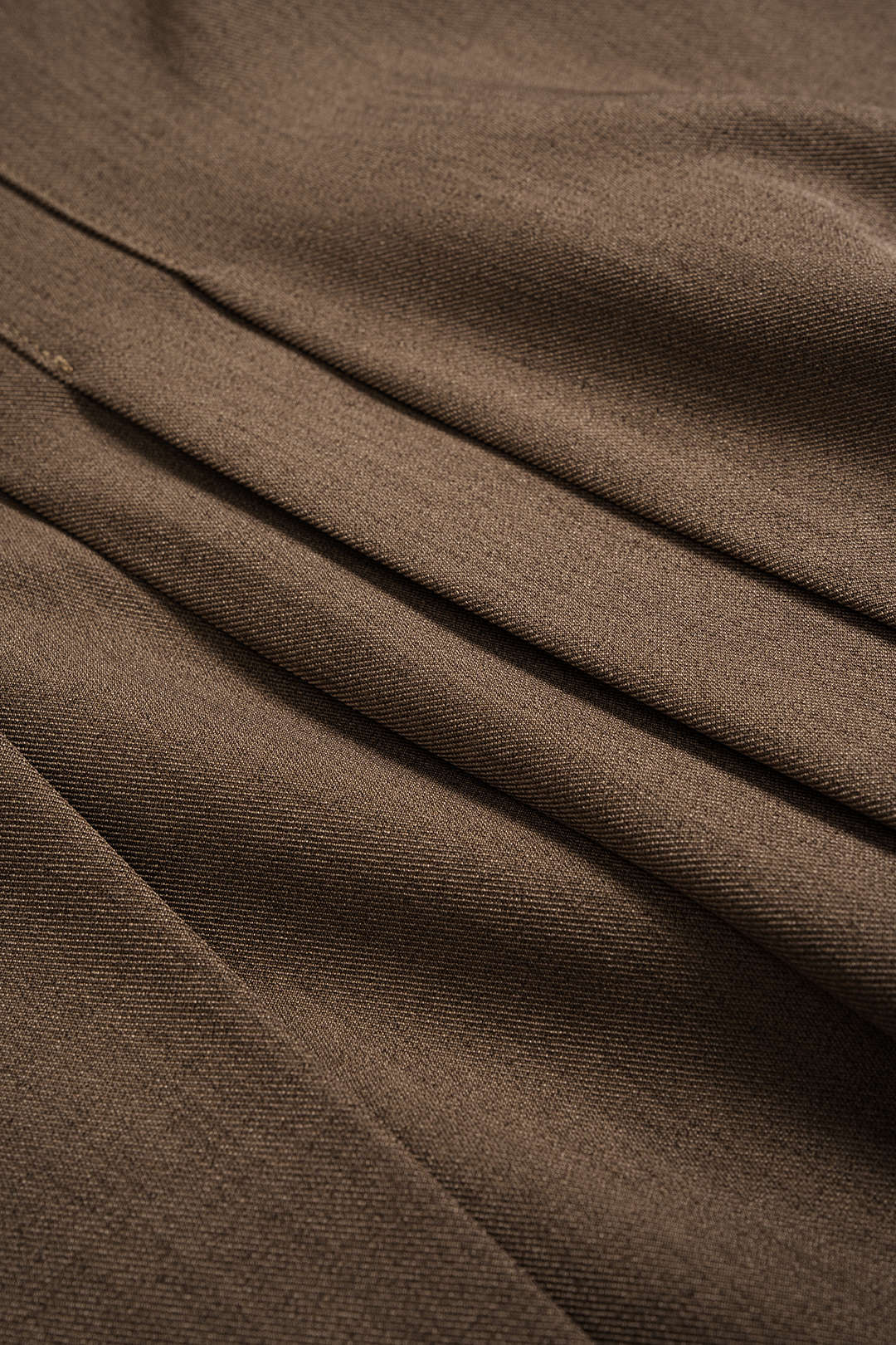 Pleated High Waist Asymmetrical Skirt - Image 5