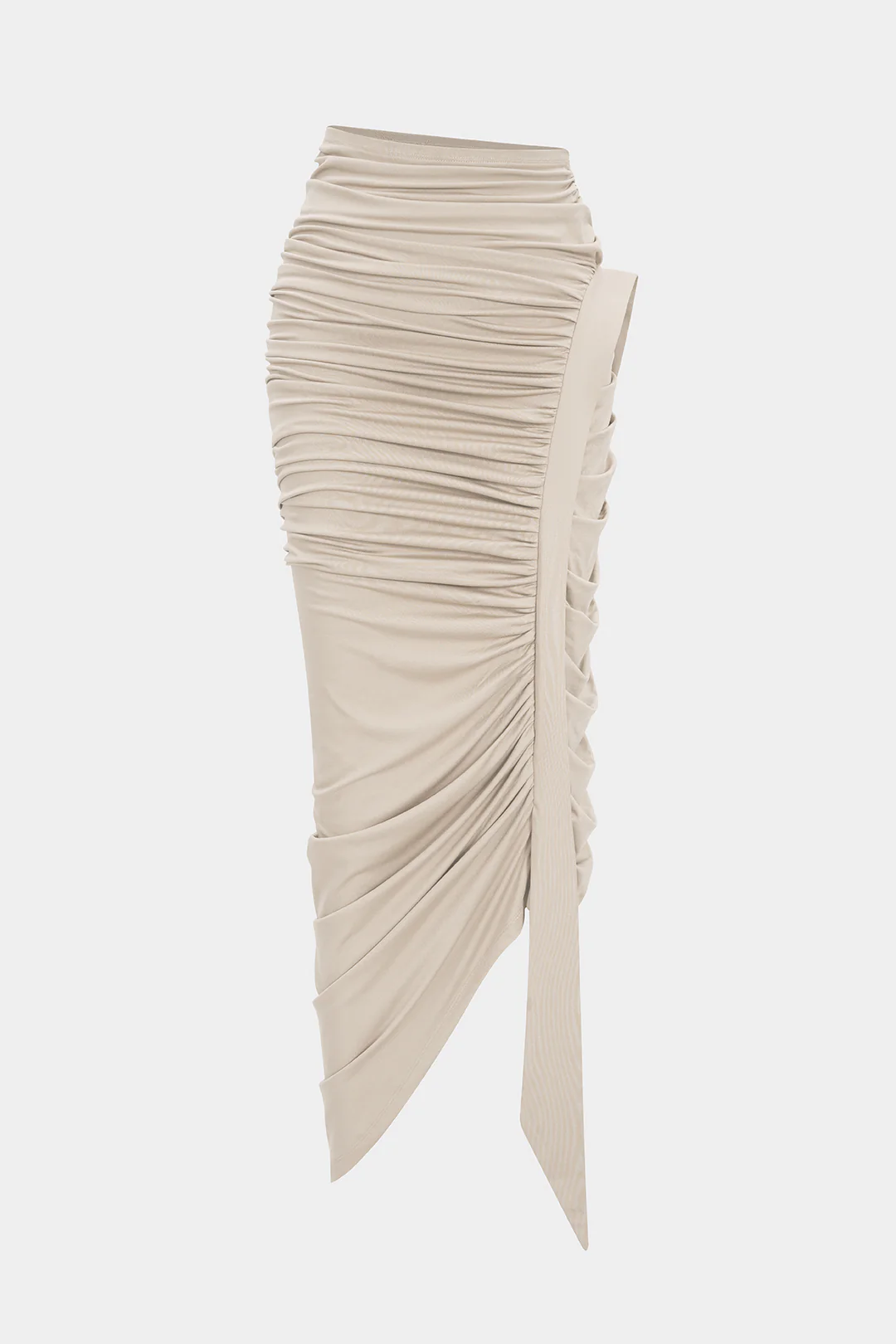 Ruched Asymmetrical Skirt - Image 8