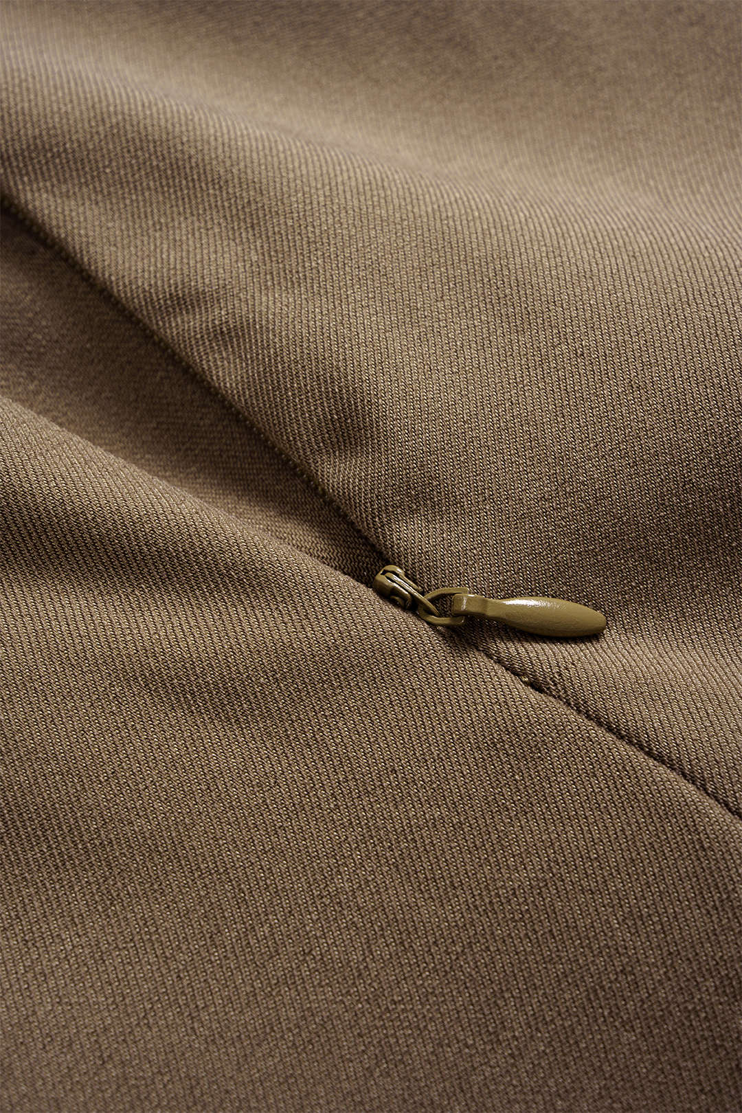 Belted Asymmetrical Ruched High Waist Skirt - Image 3